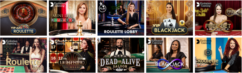 Jeux exclusifs du casino Magical Spin